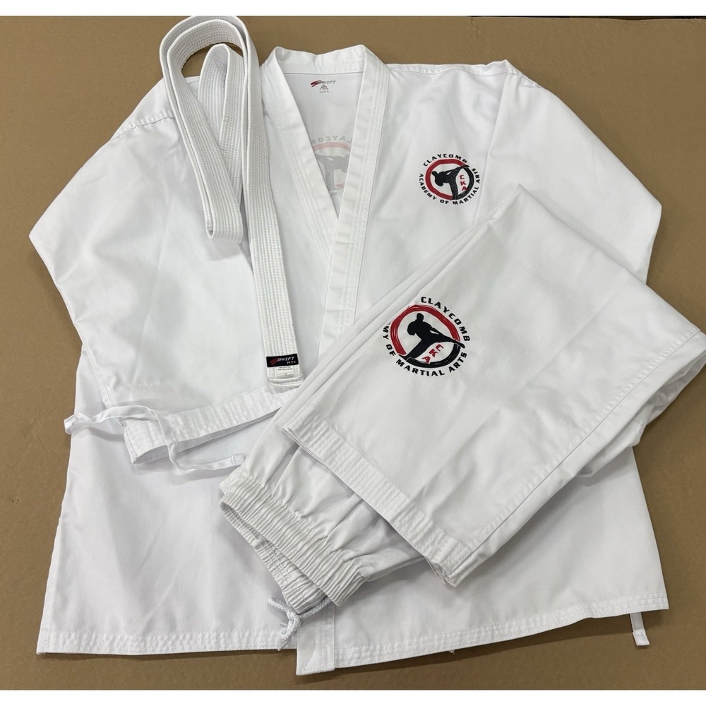 Claycomb Academy Jiu-Jitsu Adult Martial Arts Uniform Kimono Size 5